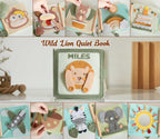 Kids Felt Book Personalized