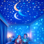 2-in-1 children's night light and projector