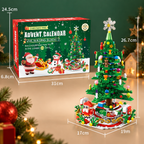 Christmas Tree Building Blocks Advent Calendar for Kids
