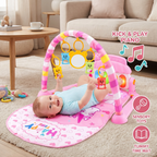 Baby Music Play Gym with Piano– Interactive Sensory Activity Mat (0–24 Months)