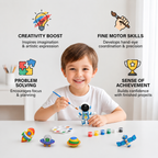 DIY Animal Plaster Painting Kit – Mold, Paint & Create Craft Set for Kids