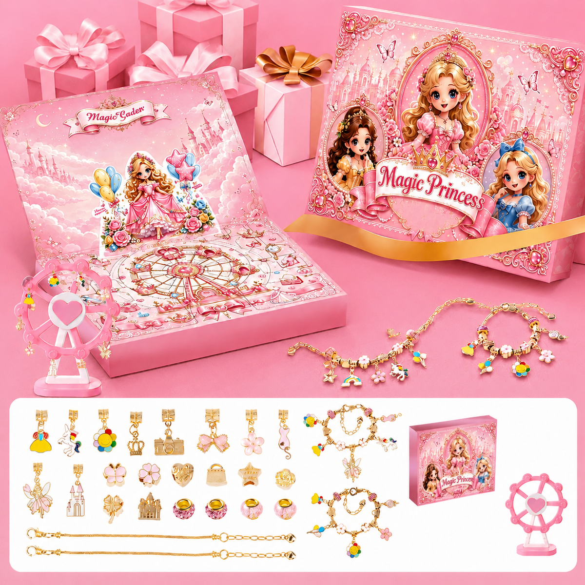 Princess DIY Jewelry & Bracelet Making Advent Calendar