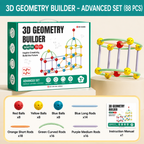 3D Geometry Building Kit – Educational Construction & Spatial Learning Toy