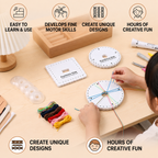 DIY Kumihimo Bracelet Making Kit for Kids