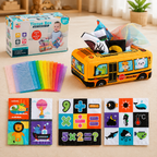 Montessori Magic Tissue Box – Sensory Learning Toy for Babies