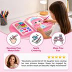 Princess Diamond Painting & Foil Art Book Craft Kit