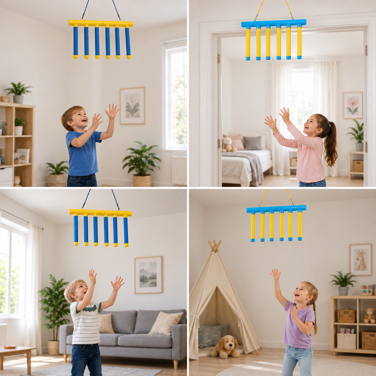 Falling Sticks Reflex Challenge Game – Hand-Eye Coordination Toy
