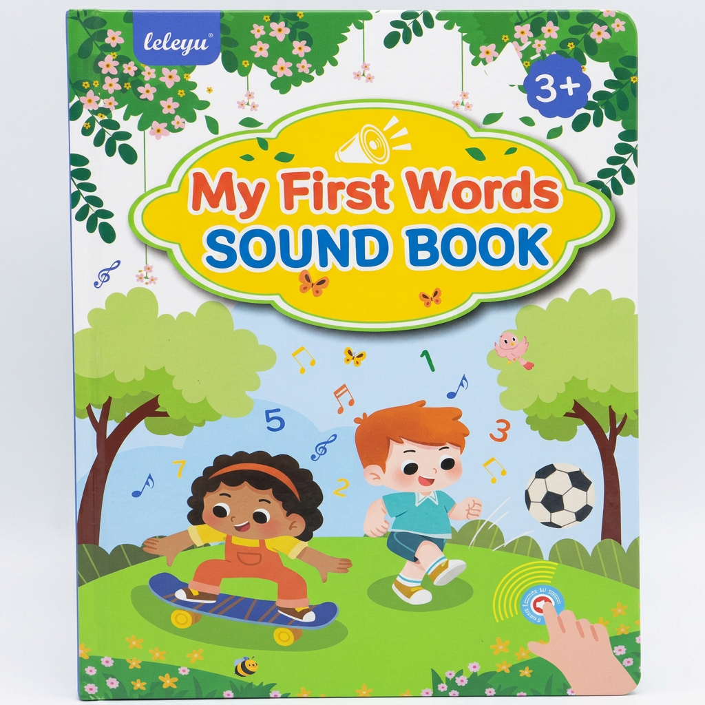 Interactive English Sound Book for Kids - Tap & Listen - Fun & Easy Early Learning