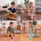 Interactive Light-Up Musical Spinning Top Toy for Kids