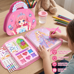 Princess Diamond Painting & Foil Art Book Craft Kit