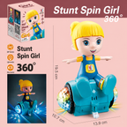 Interactive 360° Dancing Balance Toy with Lights & Music