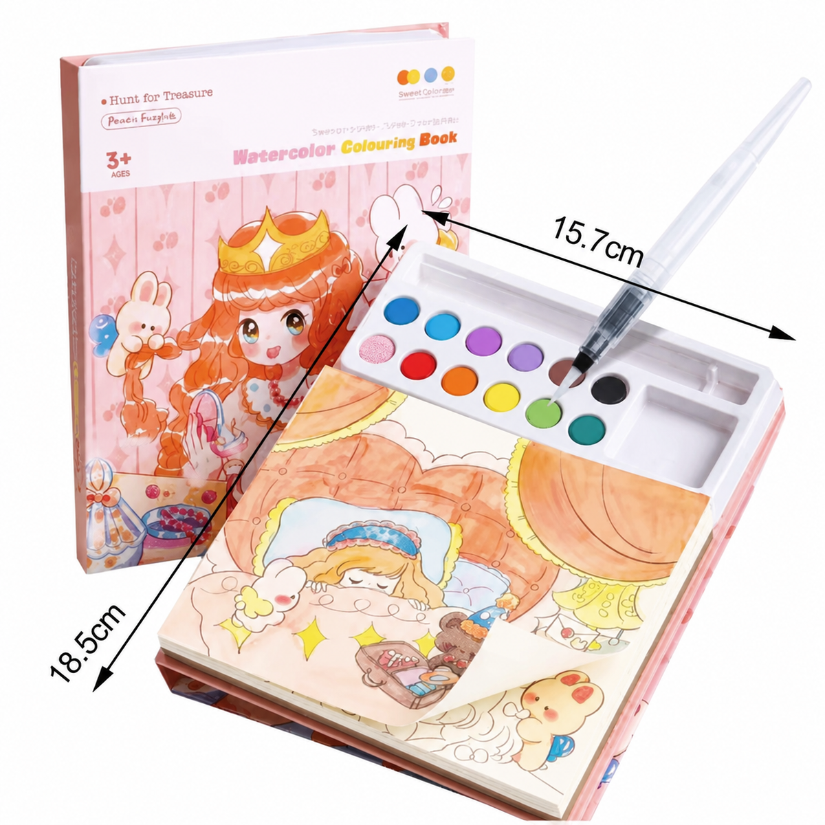 All-in-One Watercolour Painting Book
