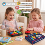 Educational Color Pattern Match Family Bell Game