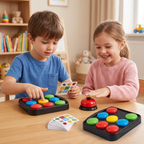 Educational Color Pattern Match Family Bell Game