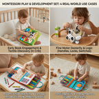 3-piece Montessori Play & Discovery Set for Independent Learning