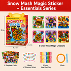 DIY Clay Sticker Art & Craft Kit for Kids
