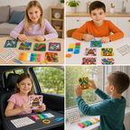DIY Clay Sticker Art & Craft Kit for Kids