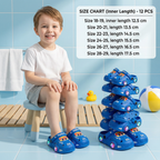 Light-Up Car Kids Slides – Non-Slip Bath Slippers