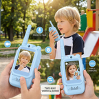 Kids Video Walkie Talkie Set (2-Pack) – Intercom with Camera & Screen