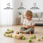Interactive Growing RC Snake STEM Toy – Eats Blocks & Grows Longer