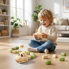 Interactive Growing RC Snake STEM Toy – Eats Blocks & Grows Longer