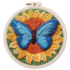 Punch Needle Embroidery Starter Kit – Beginner DIY Set with Beautiful Patterns