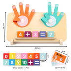 Wooden Finger Counting Board