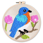 Punch Needle Embroidery Starter Kit – Beginner DIY Set with Beautiful Patterns