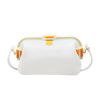 Waterproof silicone storage bag with shoulder strap