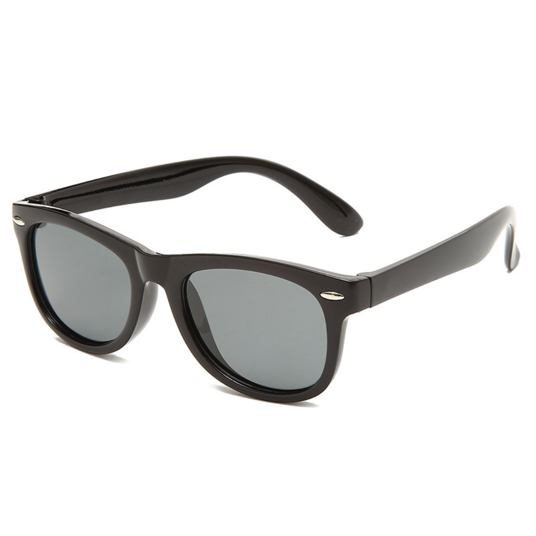 Kids flex sunglasses with flexible unbreakable frames