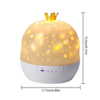 2-in-1 children's night light and projector