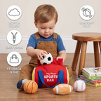 My First Sports Plush Bag – Soft Baby Play Set
