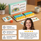 3D Color Match Building Blocks Puzzle Game