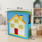 Montessori Felt Busy Book for Children – Dressing, Sorting & Everyday Learning