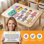 Wooden Human Body Puzzle for Kids – Learn Anatomy Through Play