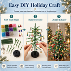 DIY Crystal Beaded Christmas Tree Craft Kit