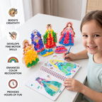 Princess Fashion Design Drawing and Craft Book