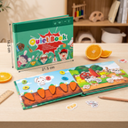 Montessori Reusable Sticker Book for Kids – Learning & Activity Busy Book