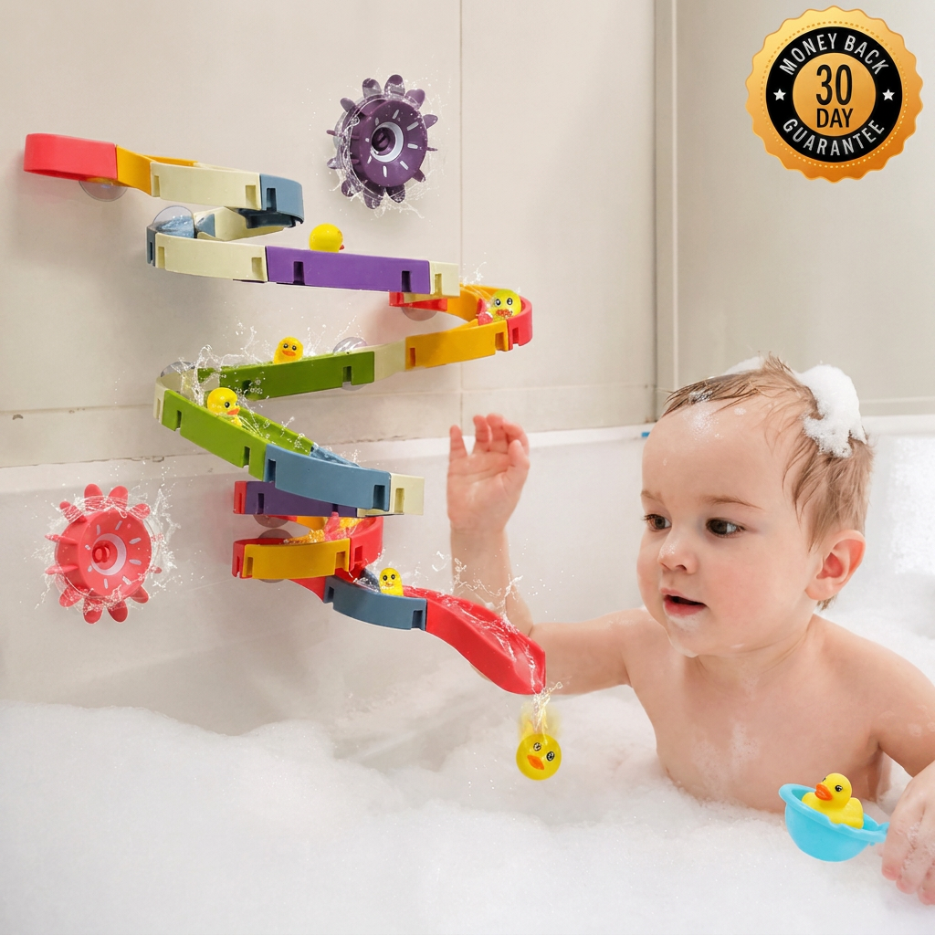 Sliding Ducks -  Kids Bathing Toy