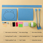 Kids DIY Plush Tote Bag Craft Kit