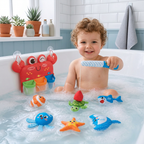 Montessori Magnet Fishing Bath Toy Set