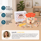 Wooden Facial Expressions & Emotions Learning Toy for Kids