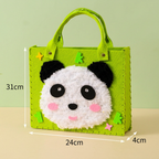 Kids DIY Plush Tote Bag Craft Kit