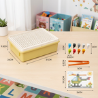 Montessori Learning Peg Mosaic Board