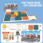 Sliding Track Maze Puzzle Game