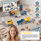 Interactive Electric Quarry Adventure Train Set