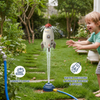 Rocket-shaped Water Sprinkler Toys for Children