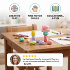 Stack & Build Gem Eraser Set