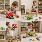 Remote Control Dino Car Chomper Truck