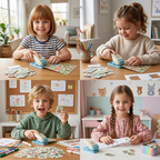 DIY Postage Stamp Paper Punch for Kids’ Arts & Crafts